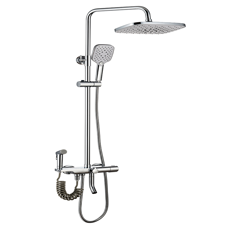 Novel Design Four Functions Temperature Shower Mixer