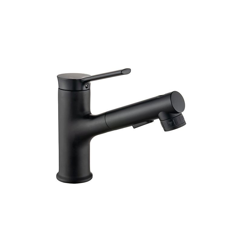 Black Matte Finish Bathroom Sink Faucets