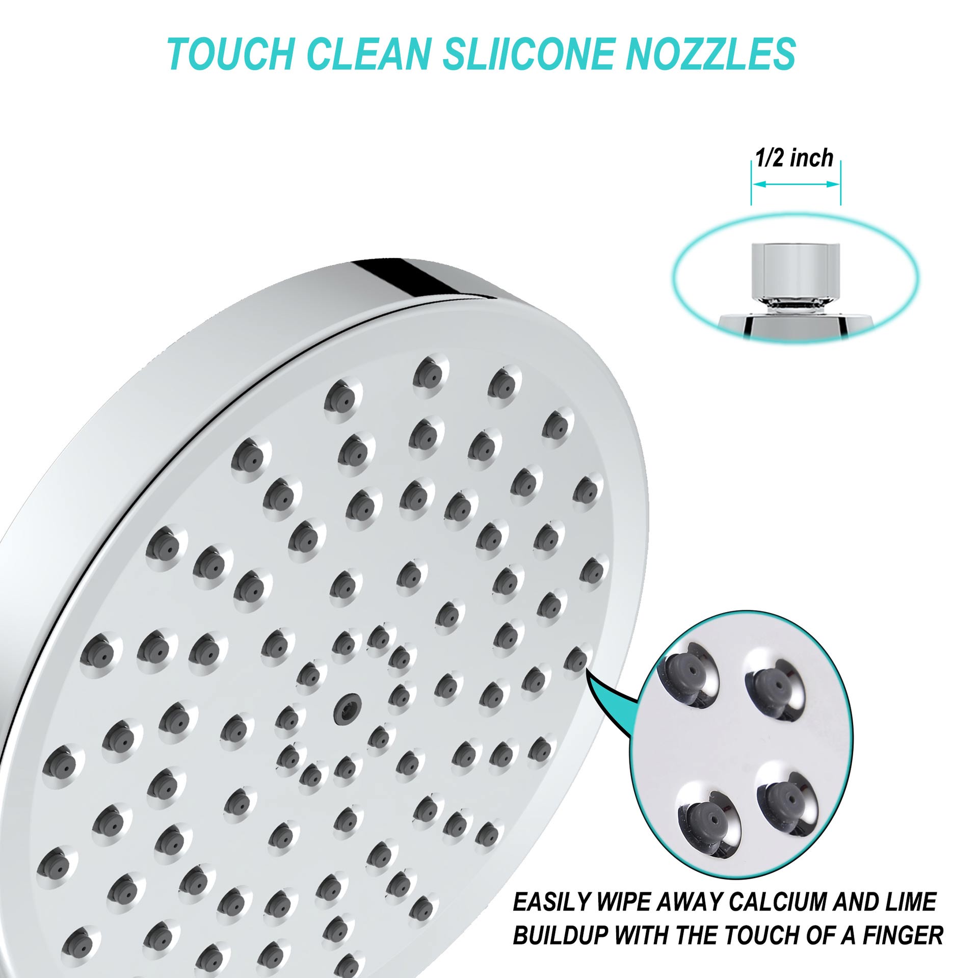 OEM/ODM 6 Inch Fixed Shower Head, 6 Inch Fixed Shower Head Manufacturer, 6 Inch Fixed Shower